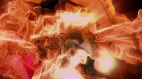 Abstract clouds of dust, particle animation, looping Vídeo Stock 65027920