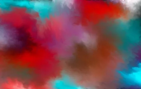 Abstract clouds. Modern futuristic pattern. Multicolor dynamic background. Co Stock Illustration