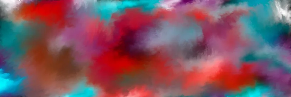 Abstract clouds. Modern futuristic pattern. Multicolor dynamic background. Co Stock Illustration