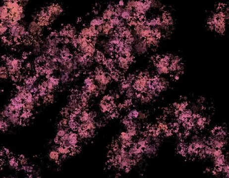 Abstract cloudy current on dark background	 Stock Illustration