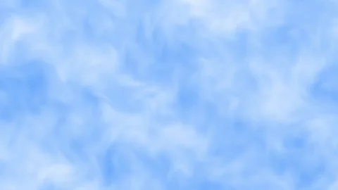 Abstract cloudy sky background white clouds effect loop animation texture blue Stock Footage 284380135