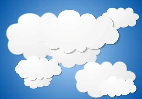 Abstract cloudy vector background Abstract bright cloudy vector background... Stock Photos