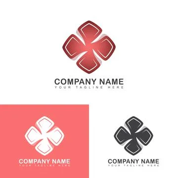 Abstract clover Stock Illustration
