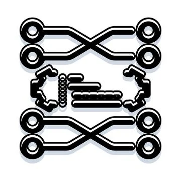Abstract coding framework creating digital connection and technology Illustrazione stock
