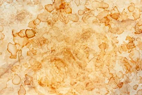 Abstract coffee stained worktop background Stock Photos