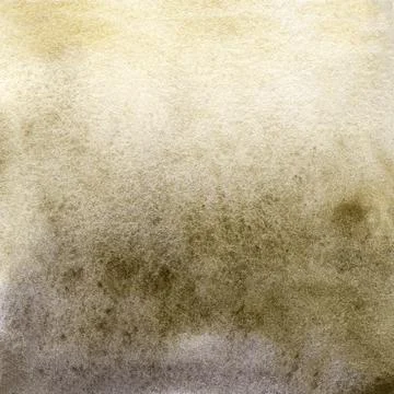 Abstract cold-brown background, painted in watercolor. Hand-drawn illustration Stock Illustration