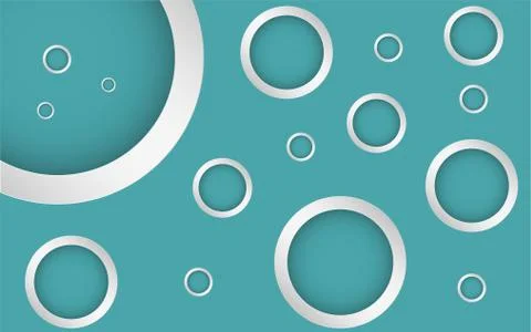 Abstract cold steel rounded wallapper, rounded shape in cold steel colors Illustrazione stock