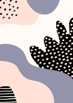 Abstract Collage Design Stock Illustration