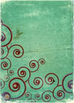 Abstract collage Illustrazione stock