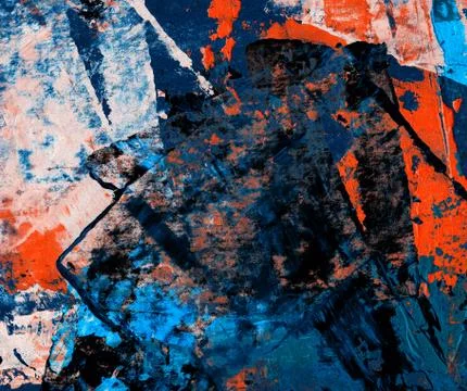 Abstract collage Stock Illustration