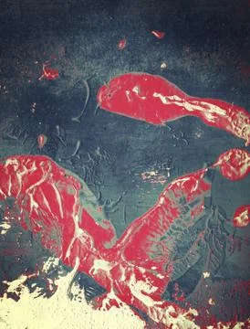 Abstract collage Stock Illustration