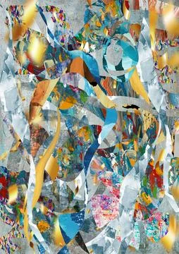 Abstract collage Stock Photos