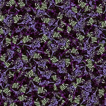 Abstract collage random pattern Stock Illustration