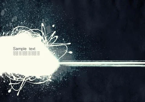 Abstract collage with text space Stock Illustration