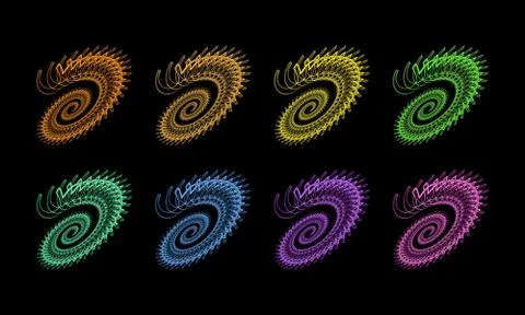Abstract Collection Series 6. Stock Illustration