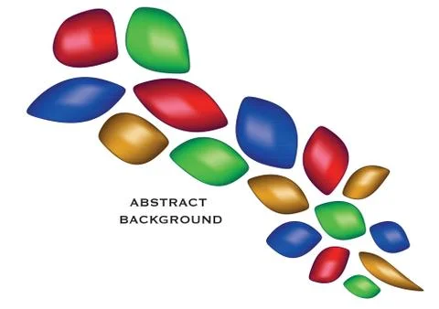 Abstract coloful gems background. Stock Illustration