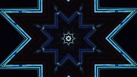 Abstract color art light background. Neon flashing . Live wallpaper .Stage light Video stock 158700492