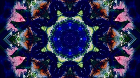 Abstract color art light background. Neon flashing . Live wallpaper .Stage light Video stock 160243861