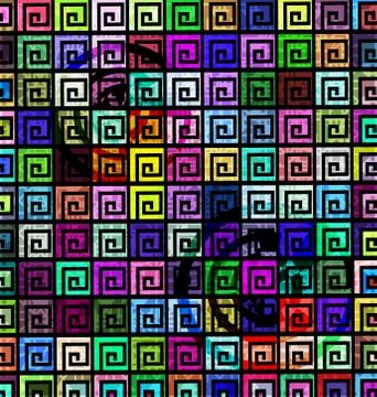 Abstract color backgound Stock Illustration