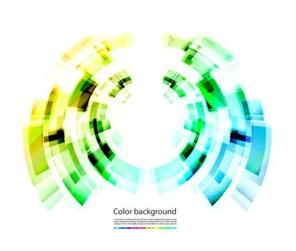 Abstract color background Stock Illustration