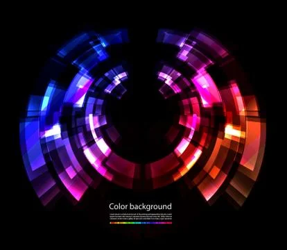 Abstract color background Stock Illustration