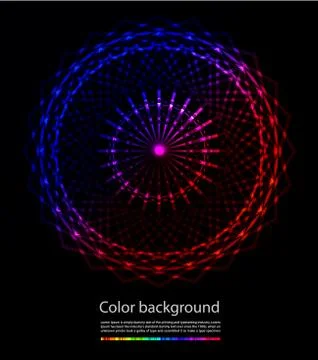 Abstract color background Stock Illustration