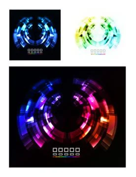 Abstract color background Stock Illustration