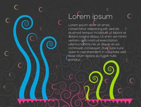 Abstract color background Stock Illustration