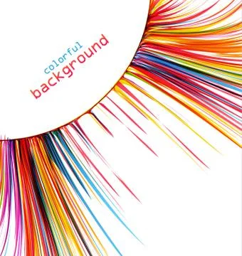 Abstract color background Stock Illustration