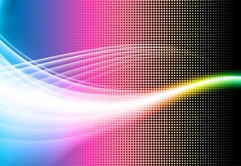 Abstract Color Background Illustrazione stock