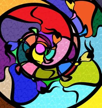 Abstract color background Stock Illustration