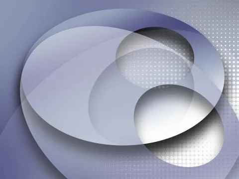Abstract Color Circle Design Element Stock-Illustration