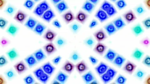 Abstract color dot array mosaics particle dream vision creativity background. Stock Footage 793792