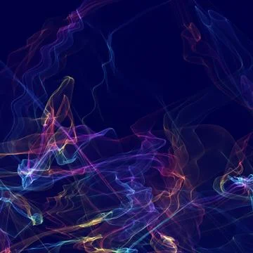Abstract color dynamic background with lighting effect Stock Illustration