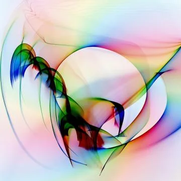Abstract color dynamic background with lighting effect Stock Illustration