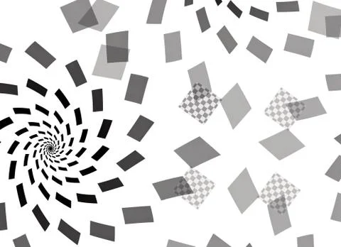 Abstract color dynamic background with lighting effect. Fractal texture. Frac Stock Illustration