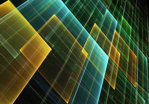 Abstract color dynamic background with lighting effect, design. Pattern, flye Stock Illustration
