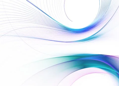 Abstract color dynamic background with lighting effect. Fractal spiral. Fract Stock Illustration