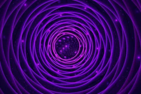 Abstract color dynamic background with lighting effect. Fractal ball. Fractal Stock Photos