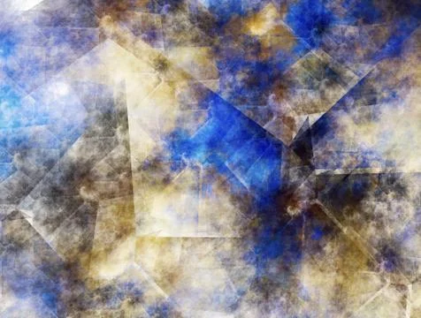 Abstract color dynamic background with lighting effect. Fractal texture. Frac Stock Photos