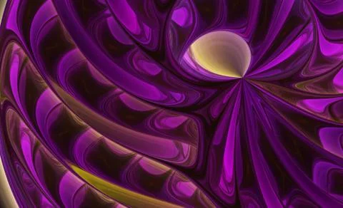 Abstract color dynamic textured background with lighting effect. Fractal spiral Stock Illustration