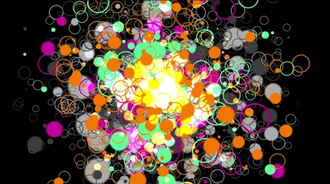 Abstract color explosion particles video Vidéo 54549527
