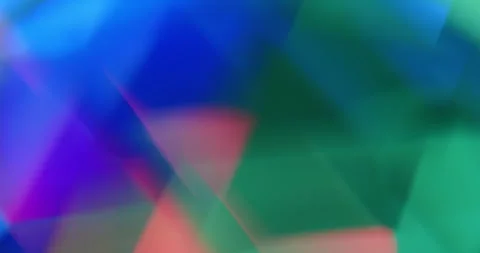 Abstract Color Geometric Light Play. Stock Footage 332197155