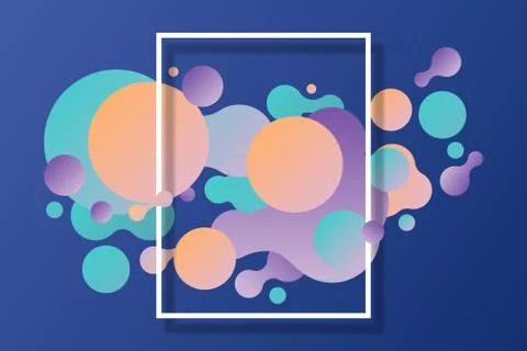 Abstract Color gradient background design Stock-Illustration