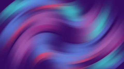 Abstract color gradient background with liquid style waves Stock Footage 240118948
