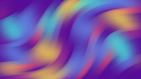 Abstract color gradient background with liquid style waves Stock Footage 240389701