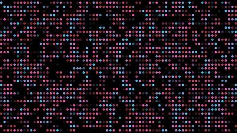 Abstract color hex background. Seamless loop. 3D rendering Stock Illustration