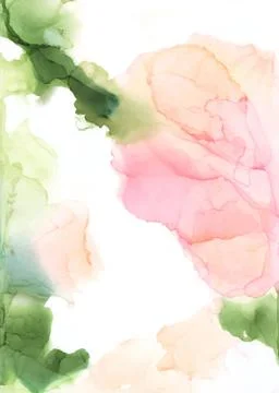 Abstract color ink background. Stock Illustration