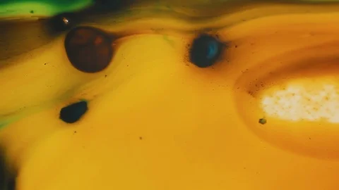 Abstract color ink . design. Video stock 86629023