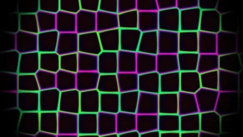 Abstract color interference background creates a visual Stock Footage 341737726